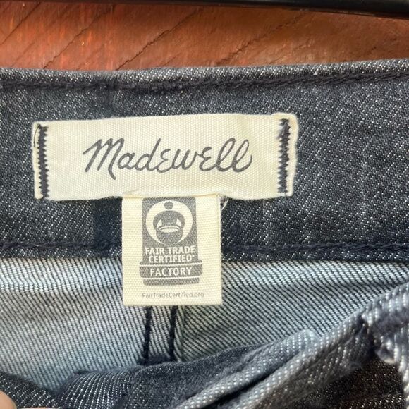 Madewell jeans perfect vintage crop dark wash size 25 - Picture 5 of 8